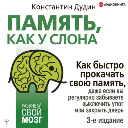 Память, как у слона. Как быстро прокачать свою память, даже если вы регулярно забываете выключить утюг или закрыть дверь (Константин Дудин)