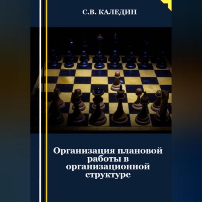 Организация плановой работы в организационной структуре (Сергей Каледин)