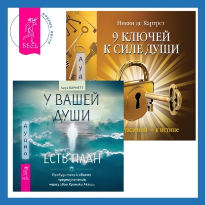 9 ключей к силе души. От заблуждений – к истине + У вашей души есть план. Пробудитесь к своему предназначению через свои Хроники Акаши (Никки де Картрет)