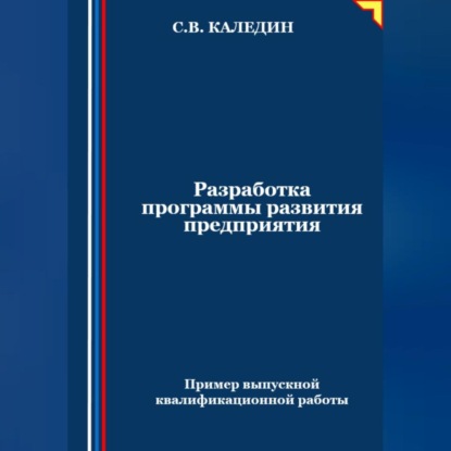 Разработка программы развития предприятия. Пример выпускной квалификационной работы (Сергей Каледин)