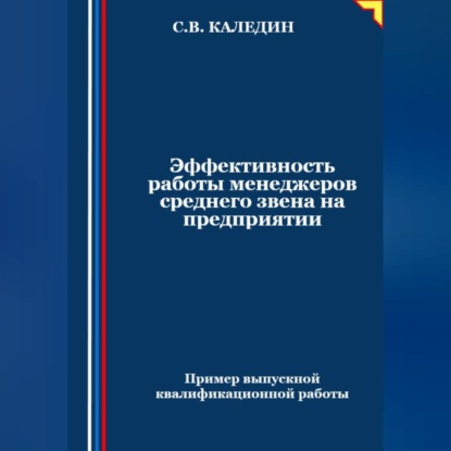 Эффективность работы менеджеров среднего звена на предприятии (Сергей Каледин)