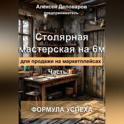Столярная мастерская на 6м2 для продажи на маркетплейсах (Алексей Деловаров)